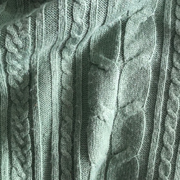 VINTAGE green mock turtleneck - Picture 5 of 6